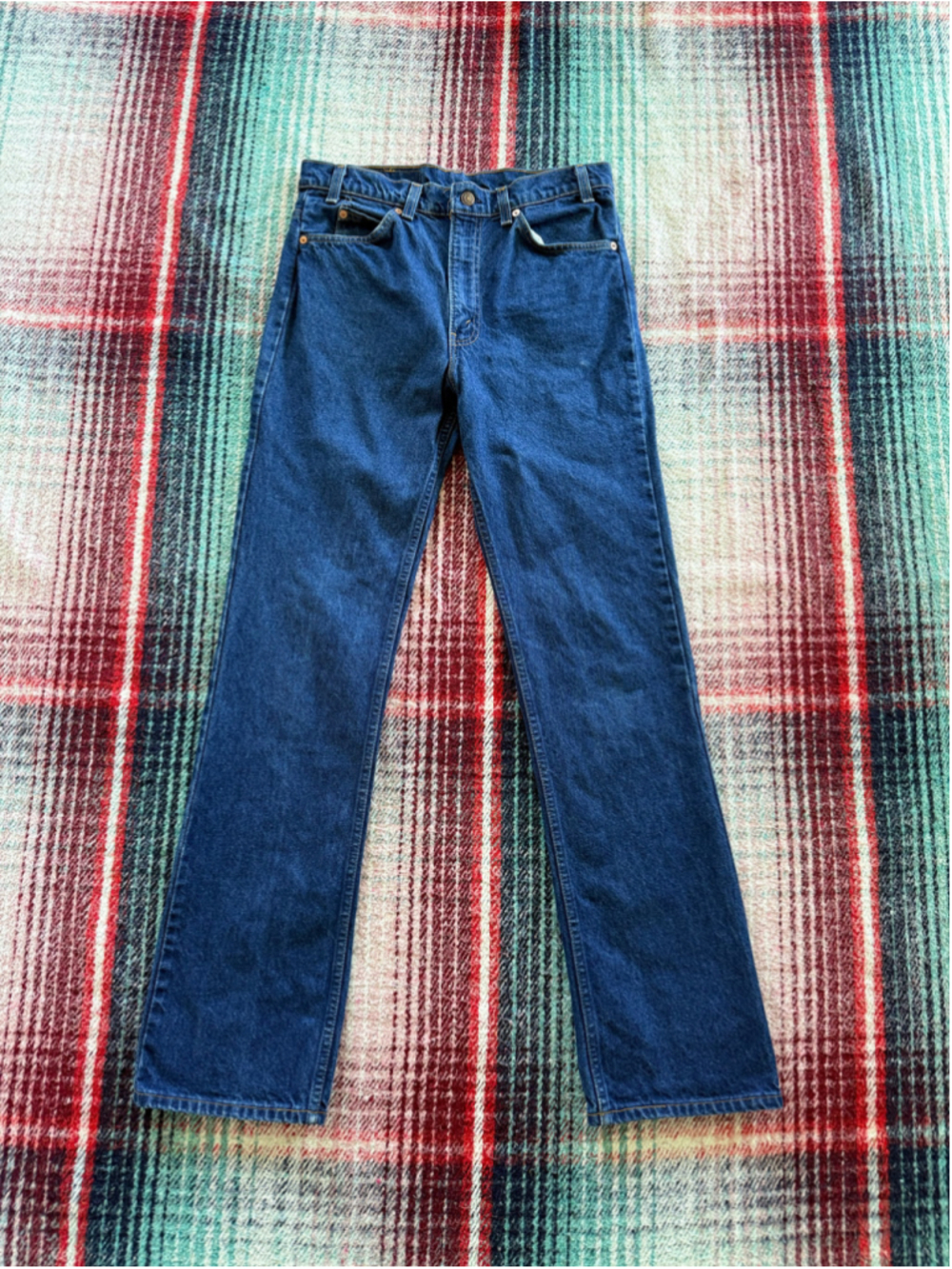 Vintage Orange Tab Levi’s 517 Bootcut Jeans 33x34(32x33)